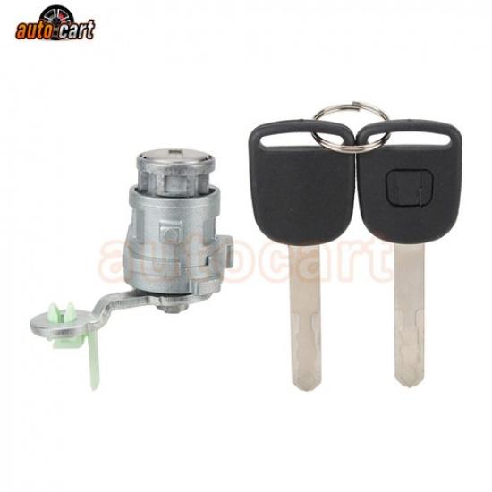 

For 2003-2007 Honda Accord EX EX-L LX DX 2.4L 3.0L Left Driver Door Lock Cylinder | 1 Year Manufacturer Warranty | Plastic | Front | Durable | 1