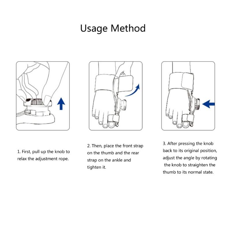 Orthopedic Toe Straightener Splint For Bunions Relief And Foot Pains Correction Design