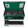 SATA Shida 118-Piece Lithium Battery Tool Set with Two-Drawer Metal Box