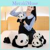 Entzückende Weiche Plüsch Panda Puppe Kuschelbär Für Mädchen Perfekt Als Schlafkissen Geschenk
