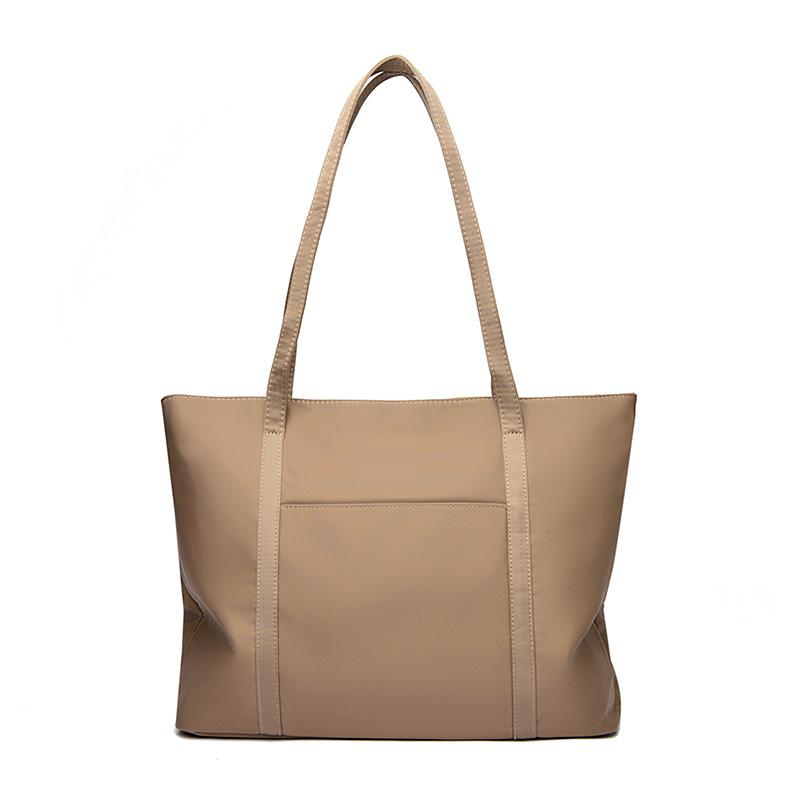 Lässige Tragetasche für den Weg zur Arbeit, einfache und großvolumige Damen-Schultertasche, leicht