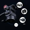 Aluminum Alloy Fluid Dampening Ball Head With Adjustable Tension Control Portable Tripod Mount Fit for Action Cameras
