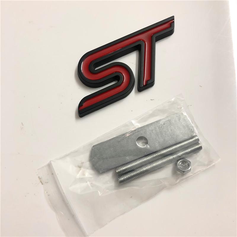 Ford Mondeo/Focus/Fiesta Sport ST Car Emblem Metal Grille & Rear Sticker