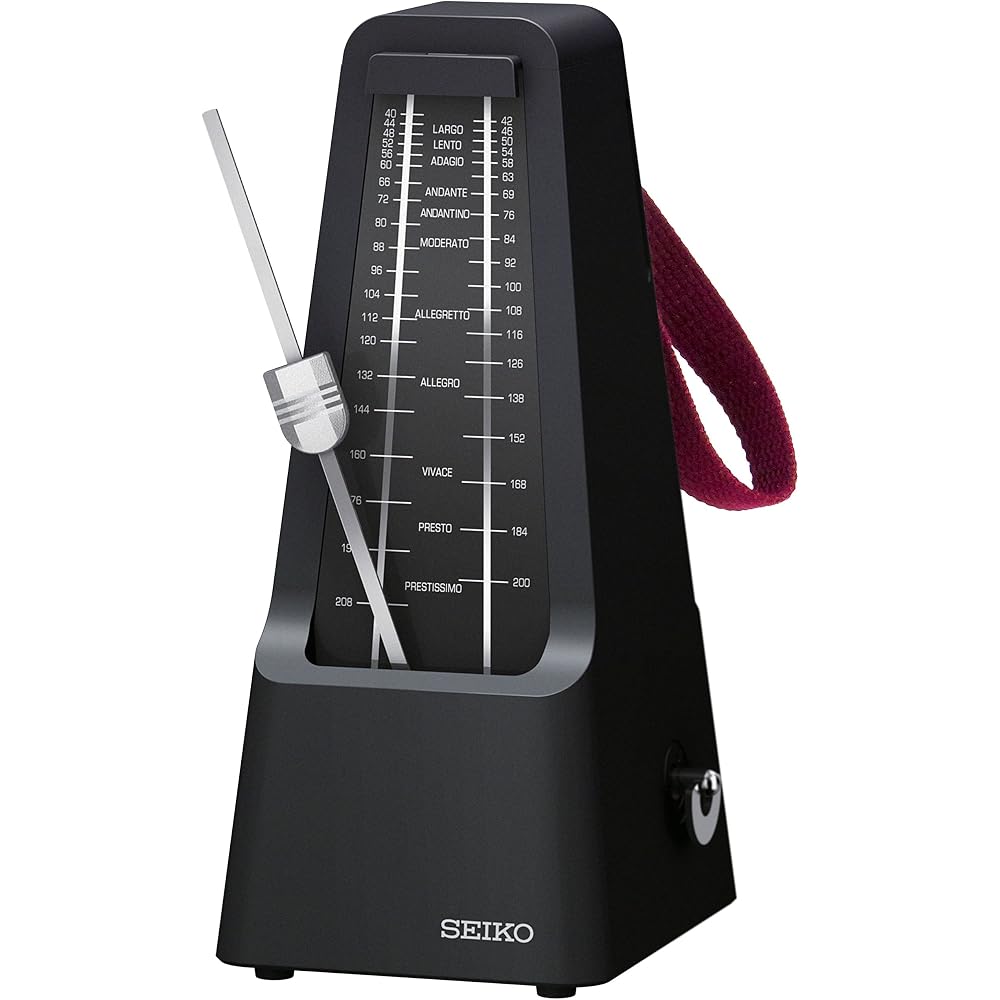 SEIKO (Seiko) Metronome Pendulum SPM400B Black