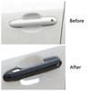 For Toyota Rav 4 Rav4 -2025 Carbon Fiber Color Door Handle Cover ABS Decoration Protector Chrome Trim With 2 Smart Set
