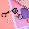Mini LED Cartoon Cat Keychain Watch Pendant for Kids
