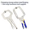 Efficient Professional C Type Pliers for Stable Gripping In Woodworking and Metal Fabrication Secure Holding In Workshop