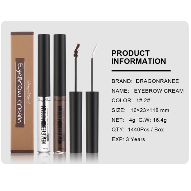 Eyebrow Raincoat Makeup Setting Solution, Waterproof, Anti Sweat, and  Beginner Colorless Eyebrow Dye Cream, Transparent