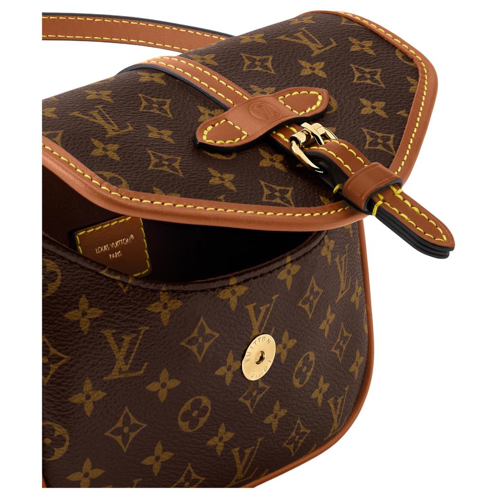 Louis Vuitton Solo Brown Monogram Canvas Women Bags M27096