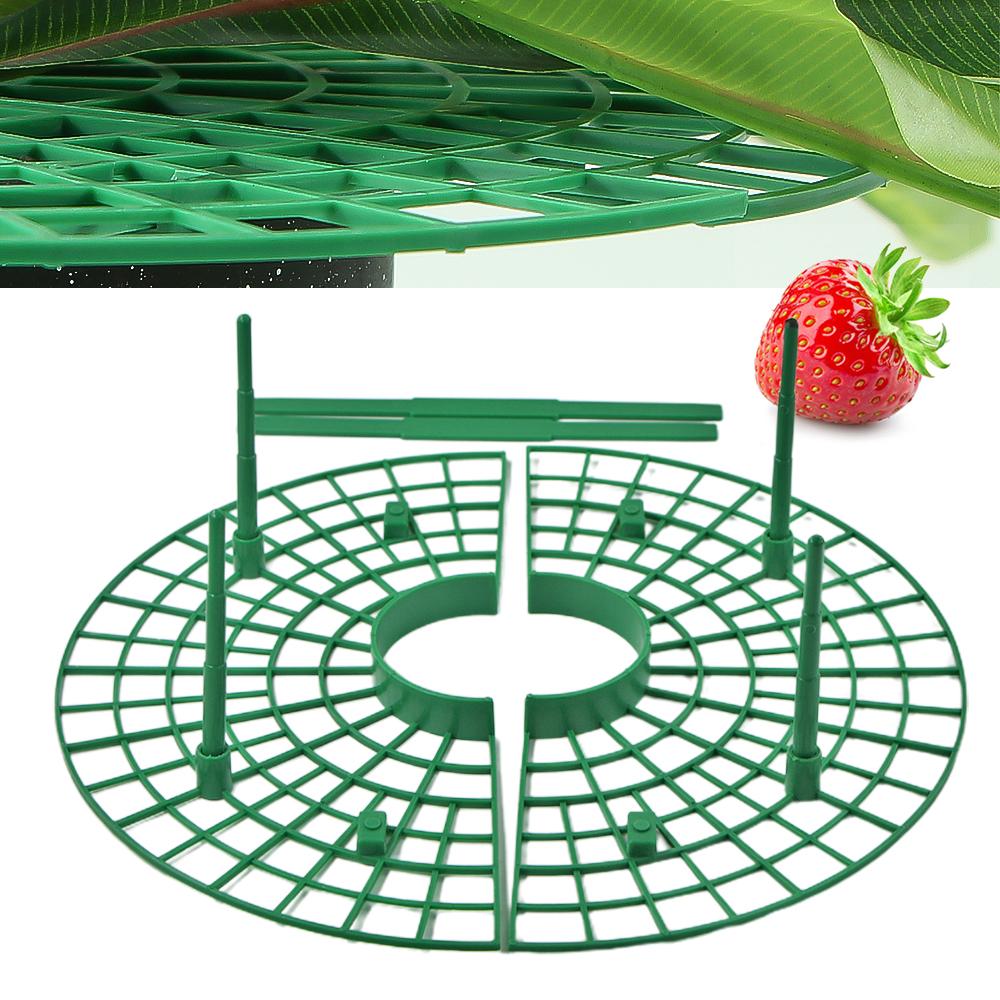 

1 шт. опора для клубники держит фрукты на возвышении, избегает гниения балконная стойка для посадки вьющаяся виноградная лоза садовые держатели колышков