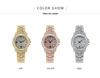 Women's Fashion Rhinestone Quartz Wristwatch - Full Diamond Style