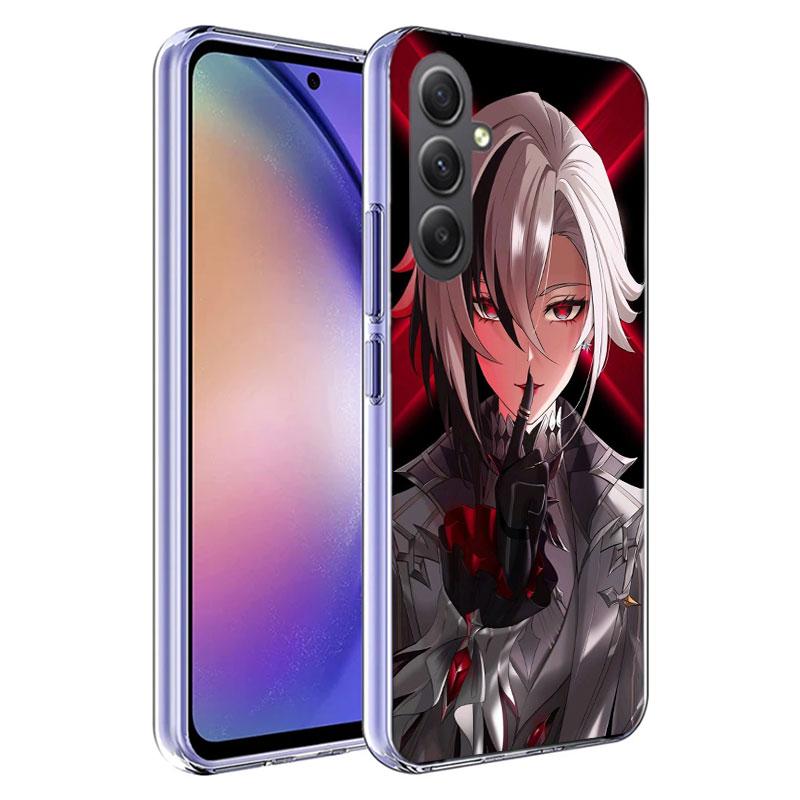 Arlecchino Genshin Impact Phone Case for Samsung A17 A37 A57 A07 A16 A26 A36 A56 A06 A02S A12 A22 A32 A52S A04S A14 A24 A34 A54
