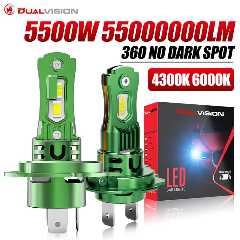 

H7 LED Headlight Bulbs CANBUS Lights H1 H4 H11 9005 9006 4300K 6000K Mini Lamp 1:1 7535 CSP Wireless Car LED with Fan Plug&Play PLUG AND PLAY