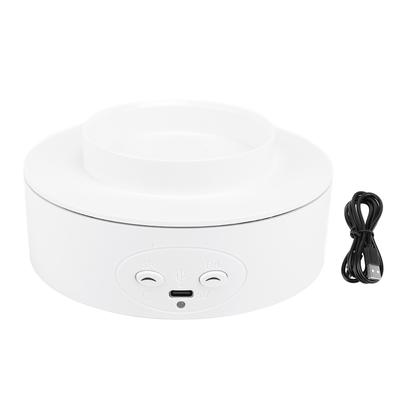 Rotating Display Stand Two Power Supply Mode Turntable Display Platform for Live Streaming Photography Product Display