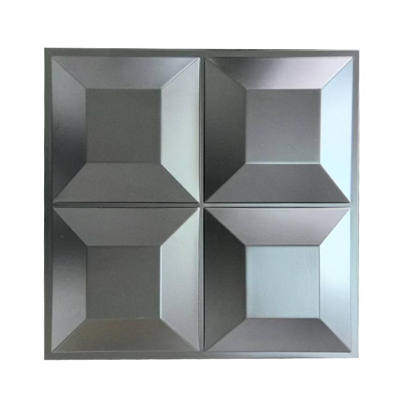 3D Embossed PVC Wall Panels for Hotel, Bedroom & TV Background Décor