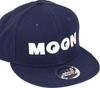MOONEYES MOONEYES Wool Flat Visor Motorcycle One Size Fits NY Cap, Hat, Navy, All, CM-115 (Navy)