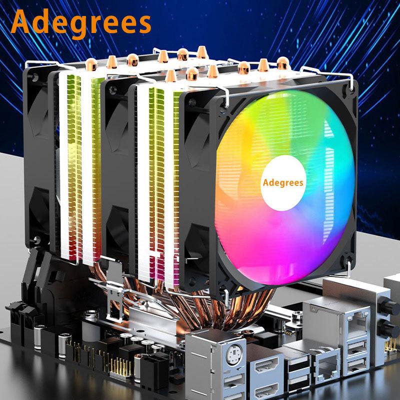 X99 RGB CPU Air Cooler 6 Heatpipes 4PIN PWM PC Processor Radiator For Intel LGA 1151 1156 1200 1700 2011 X79 AMD AM2 AM3 AM4 AM5