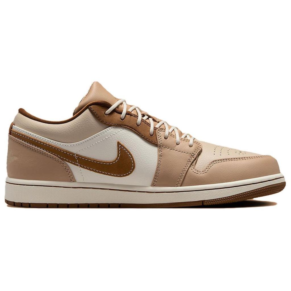 Air Jordan 1 Low SE Hemp Oatmeal Herren Sneakers Braun Sail Light-British-Tan HF5753-221