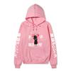 Tokyo Revengers Hoodie with Ryuguji Ken Print, Long Sleeve Pullover Sweatshirt, Anime Street Casual Unisex Sweatshirt with Japanese Text Sleeves