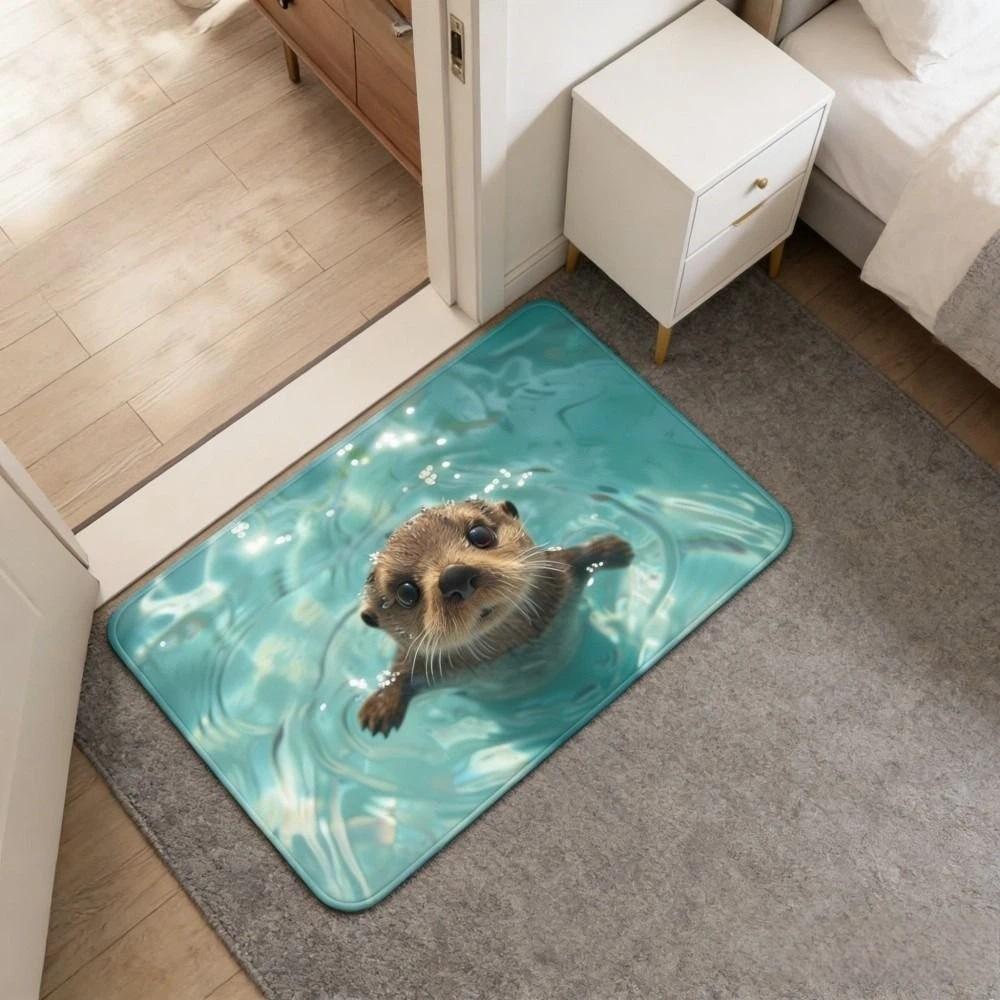 Απορροφητικό Οπτική Ψευδαίσθηση Πατάκι Εισόδου 3D Επίπεδο Χαλί Πόρτας Υπνοδωματίου Χαλί Μπάνιου Διακόσμηση Σπιτιού