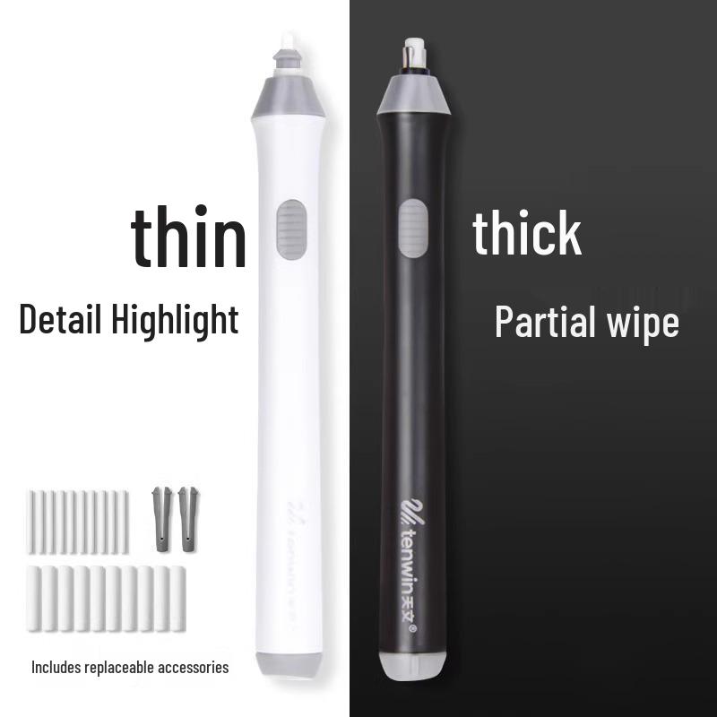 Electric Eraser: Kid's Automatic White Sketching & Art Highlighter