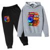 Kids Hoodie New Six Seven 67 Print Clothes Sweatshirt+Pants 2P Boy Girl Toddler 3-12Years Casual Top Pullover Sports Fashion Set