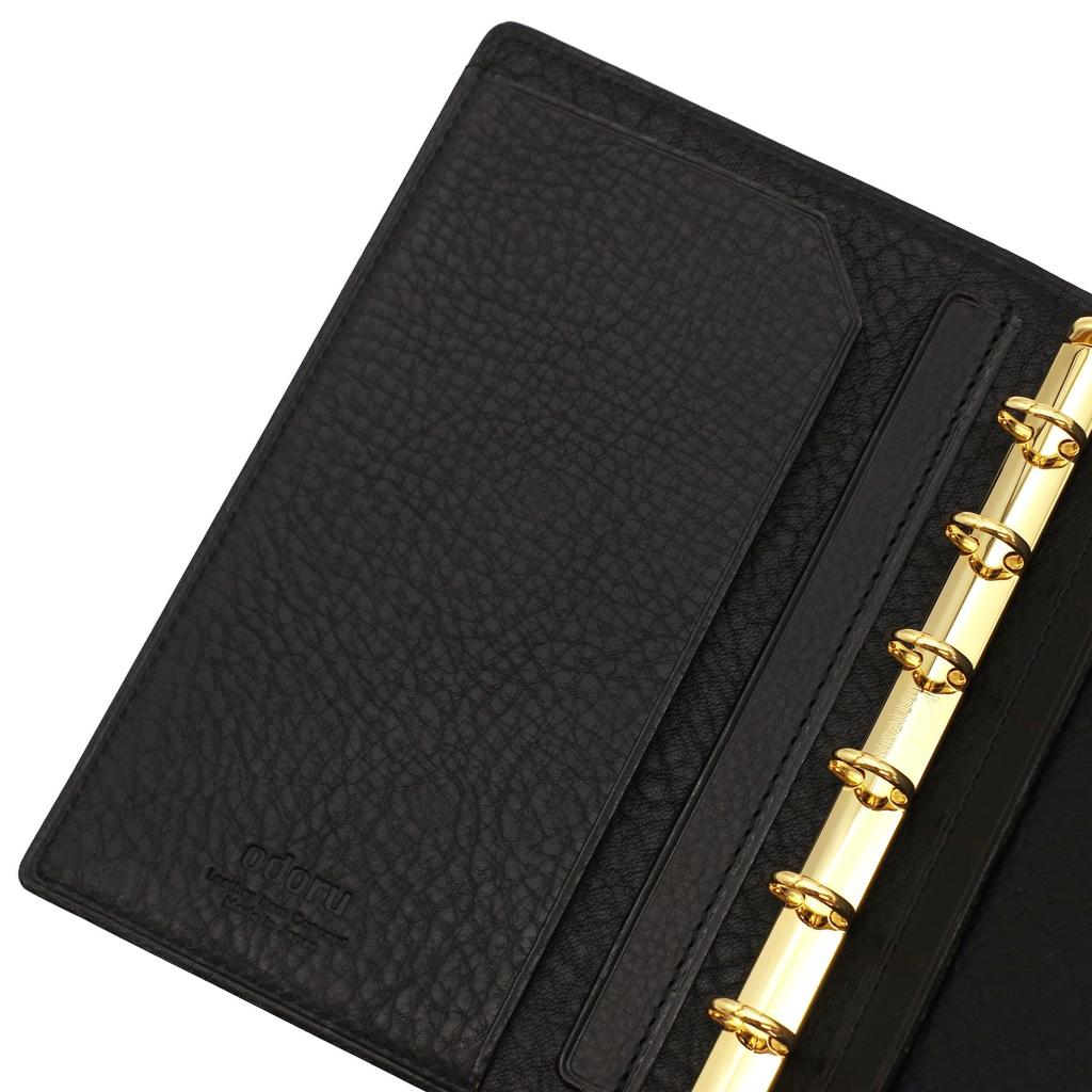 All Linea Vasca Box Mini 6 Notebook System Organizer, 11mm, Black, 114-1