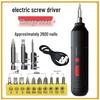 Rechargeable Multifunctional Mini Electric Screwdriver and Hand Drill Tool