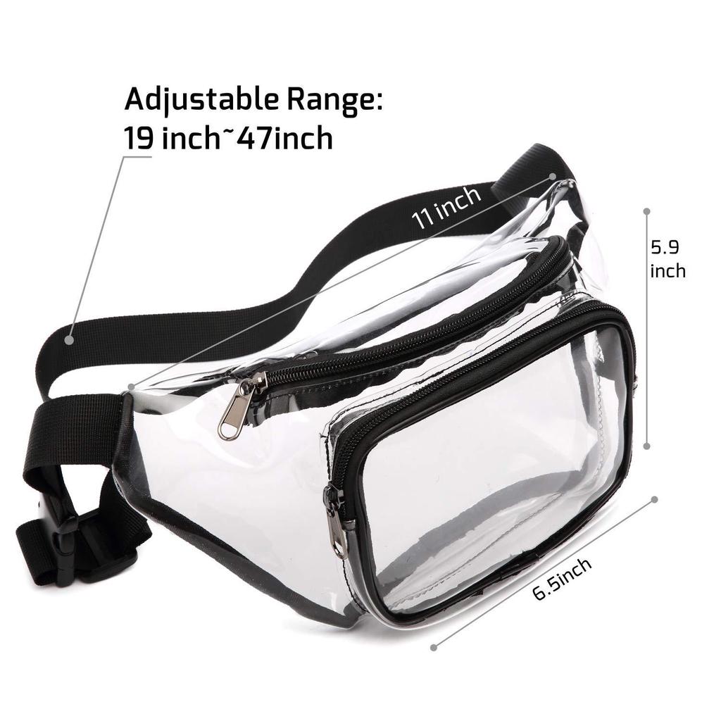 Transparente PVC Hüfttasche Outdoor Sport Reisetasche Für Rafting Fitness Aufbewahrung Tragbares Reisezubehör