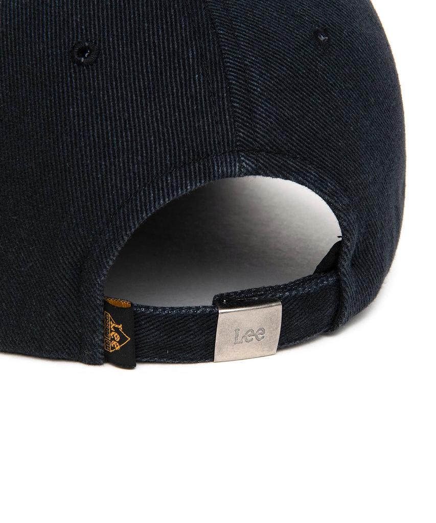 LEE Modified Oval Logo Ball Cap Charcoal