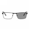 Men Business Square Metal Frame Photochromic Reading Glasses Anti Blue Light Custom Glasses Classic Prescription Optical Eyewear