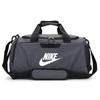 Men's Large Synthetic Leather Crossbody Sports & Fitness Bag with Zipper