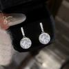Shiny Zircon Earrings Delicate Luxury Temperament Daily