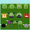 Shrek Doubleeye Cartoon Beanie With Adjustable Fit For Casual Cold Weather