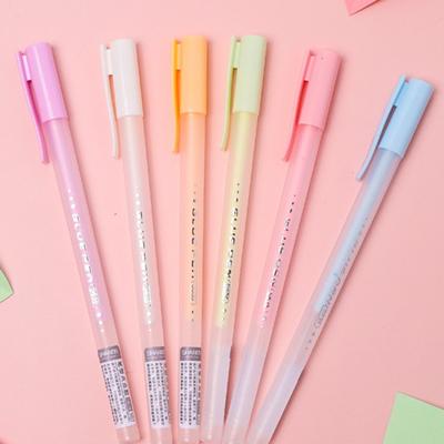 Creative Pen Shaped Glue Stick Transparent Washable Adhesive Glue Pen for DIY Paper Art Crafts Photo Album Cards Making