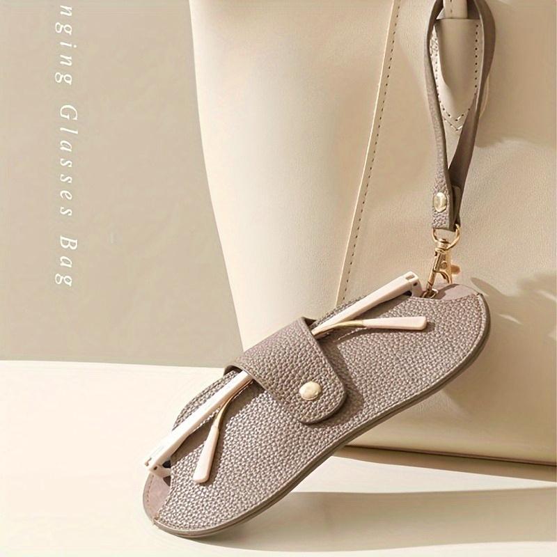 1pc 5 Colors Available glasses storage bag, Fashionable Lightweight Detachable Durable Eyeglass Case for All Seasons