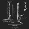 Yemax Anal Stainless Opening Device 4 Anal Observation Fully Visible Anal 2 Types of Adjustment Hollow Anal Adult Goods for SM 124 mm x 152 mm Plug,