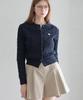 Slowlolli Wool Cable Knit Cardigan