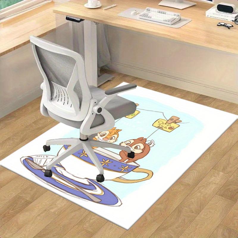 

1pc, Charming Chip n Dale Teacup Rug - Perfect for Home Decor, Office Carpet, Chair Cover, Outdoor Use, and Gift Ideas! P182 60cm by 90cm