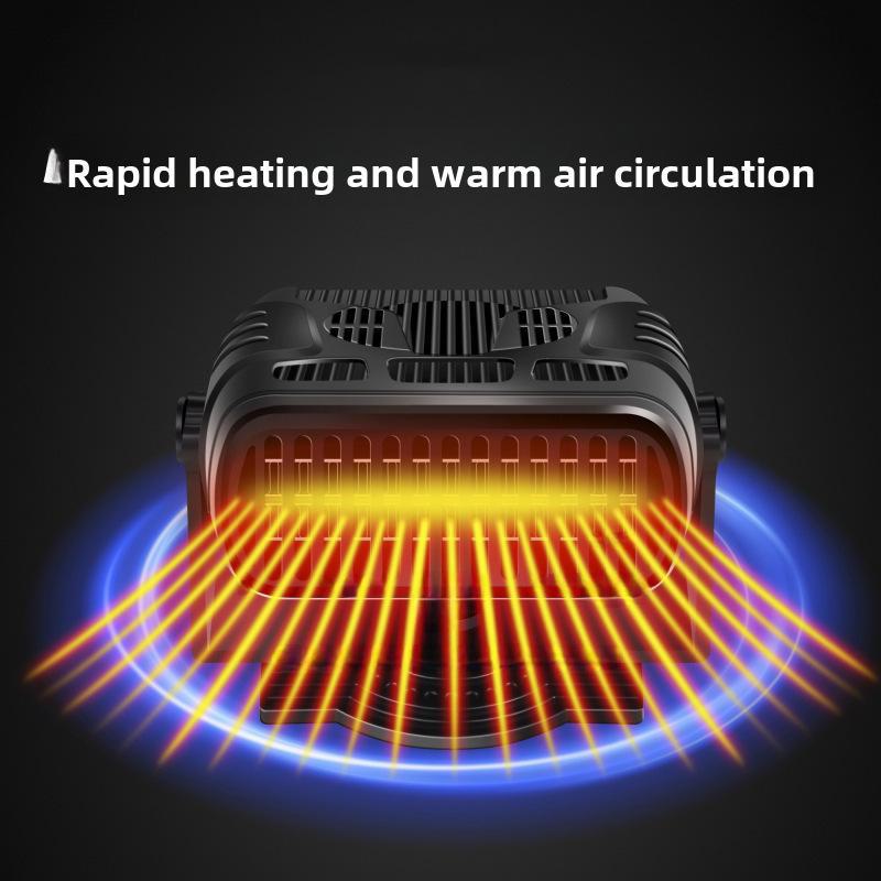 Dual-Purpose Portable Car Heater & Defroster 12V/24V