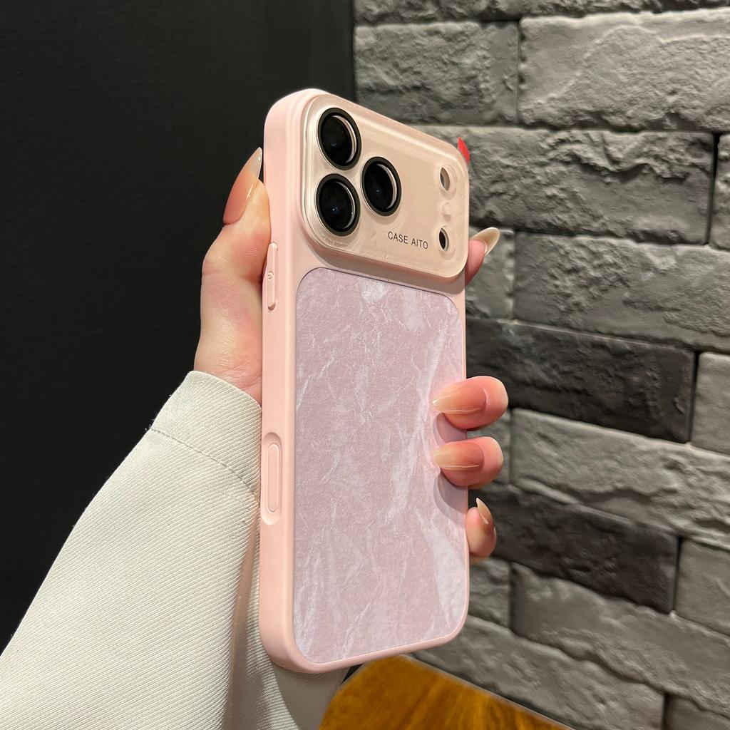 Soft Magsafe Silicone Leather Snow Mountain Pattern Phone Case For iPhone 14 15 16 17 Pro Max Magnetic Shockproof Bumper Cover