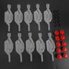 ABBY-20Pcs Wine Beer Fermentation Check Valve Water Seal Airlock Home Winemaking Exhaust Valve Fermenter Yeast Homebrew Tools