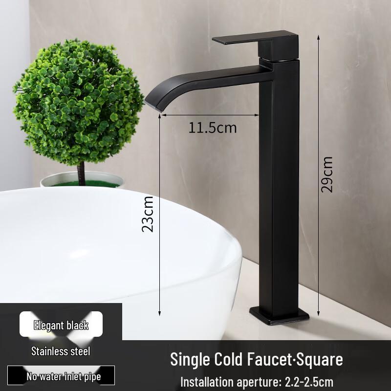 Collezione Rubinetto Monocomando Freddo in Acciaio Inossidabile 304 LINGJULI