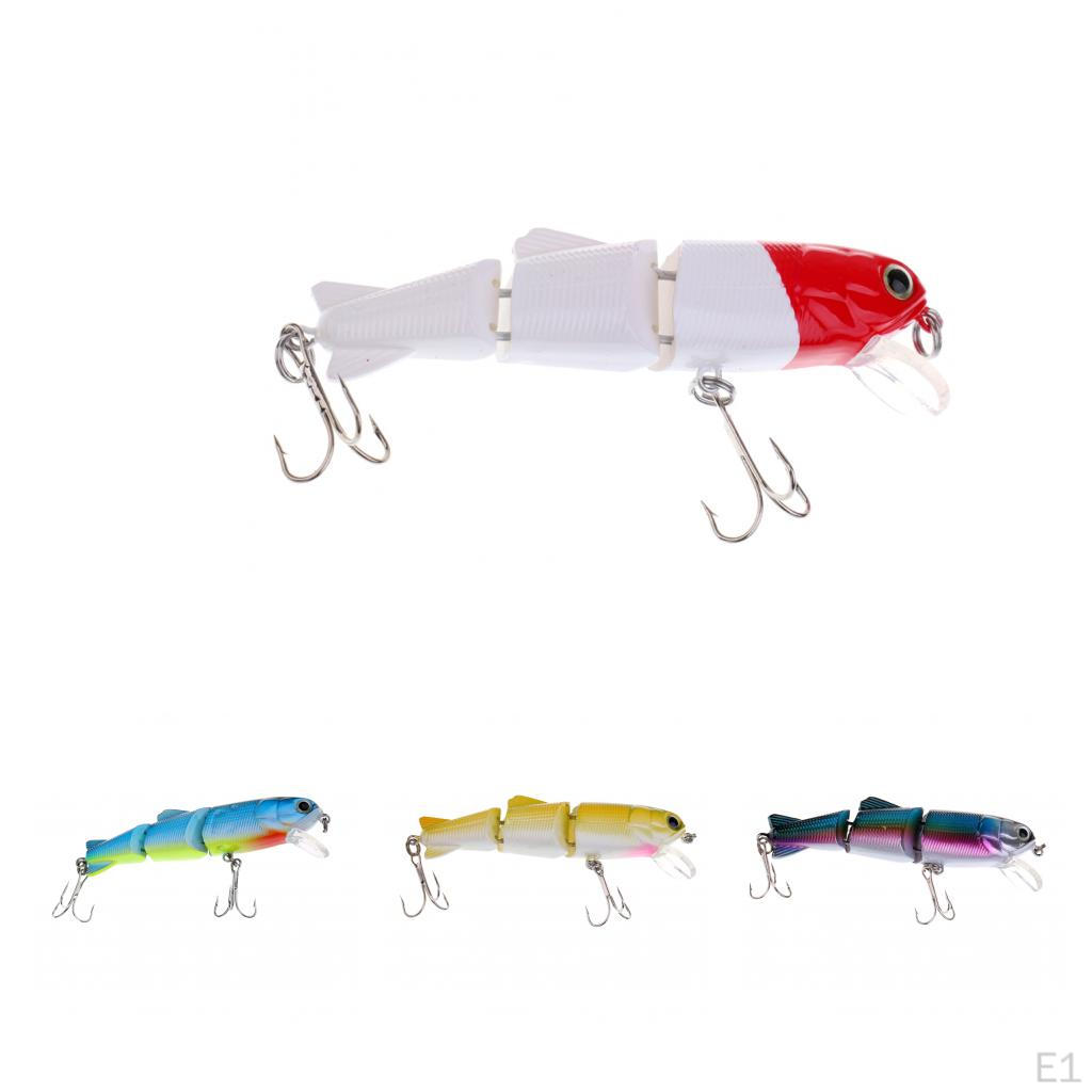 3 Multi-Section Jointed Fishing Accessories Minnow Hard Baits