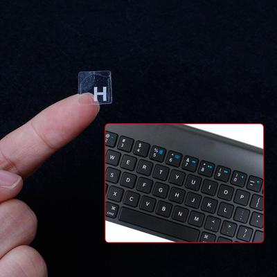 DIY Aufkleber Russische Aufkleber Aufkleber für 10 bis 17 Zoll Notebook Computer Desktop Tastatur Tastatur Laptop