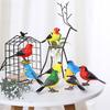 Electric Simulation Bird Toy with 3 Standing Base Sound Motion Activated