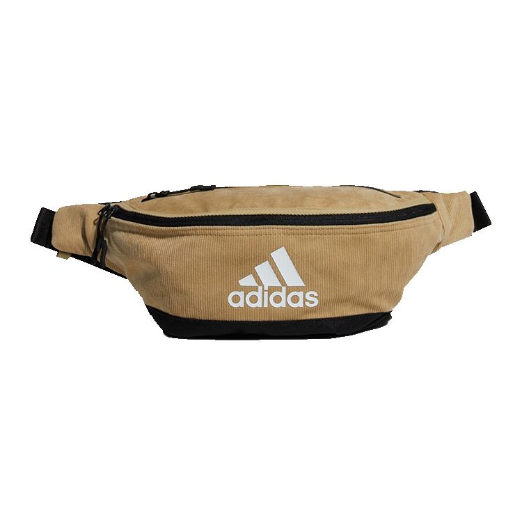 

Adidas New Sports Fitness Waist Bag With Large Logo Unisex Waist Bag Light-Khaki H51155 Light Khaki