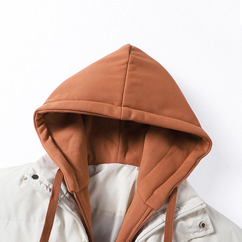 Roupas de inverno femininas masculinas Casaco de penas Casaco com capuz para homens Streetwear Outdoor Windbreaker