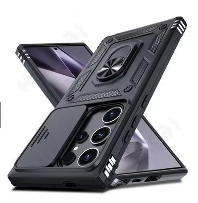 Case For Samsung Galaxy S25FE S25 Edge S24 S23 Ultra Plus FE A56 A36 A26 A17 A07 Military-Grade Slide Camera Protection Cover