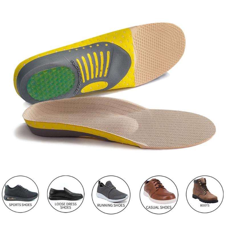 Orthopedic Insoles Orthotics Flat Foot Health Sole Pad for Shoes Insert Arch Support Pad for Plantar Feet Care Insoles